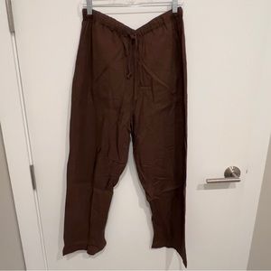 Linen Drawstring Pants